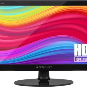 ZEBRONICS V16HD LED Monitor with Supporting HDMI VGA Input, HD 1280x800