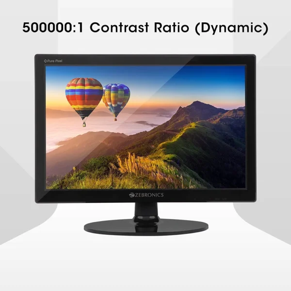 ZEBRONICS V16HD LED Monitor with Supporting HDMI VGA Input, HD 1280x800