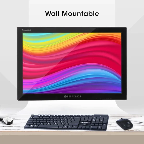 ZEBRONICS V16HD LED Monitor with Supporting HDMI VGA Input, HD 1280x800