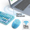 ZEBRONICS Companion 301 2.4GHz Wireless Keyboard and Mouse