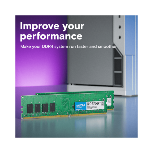 Crucial Desktop RAM 8GB DDR4 3200MHz (CT8G4DFRA32A)
