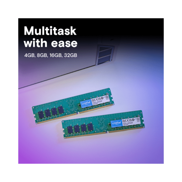 Crucial Desktop RAM 8GB DDR4 3200MHz (CT8G4DFRA32A)