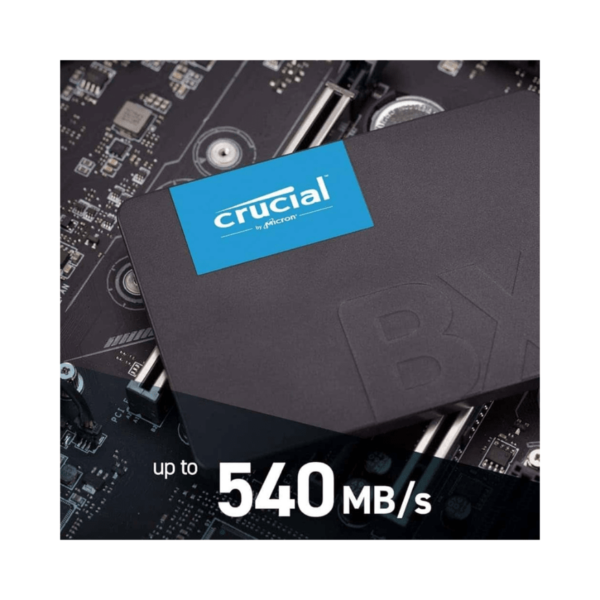 Crucial BX500 500GB 2.5inch SATA 3D NAND Internal SSD Upto 550 MB/s
