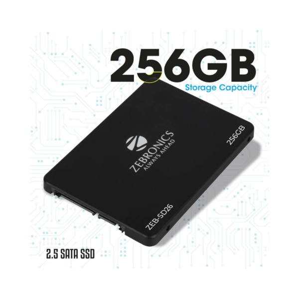 ZEB-SD26 256 GB Solid State Drive,TLC, SATA II & SATA III Interface