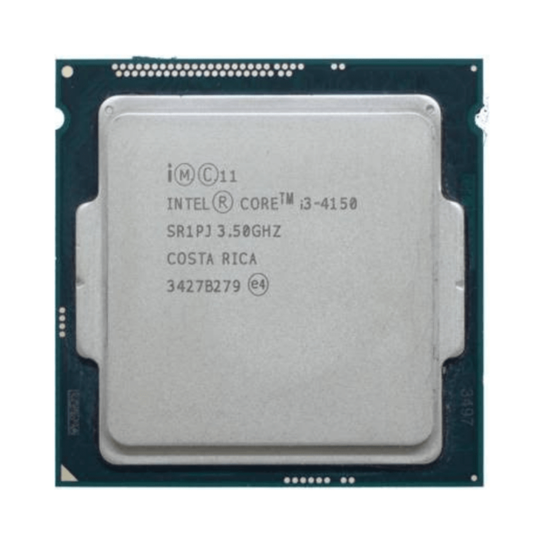 Intel Core i3-4150 4th gen 3.5 GHz,Threads 4 Cores 2,DDR3-1333/1600