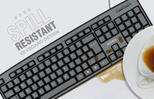 Intex Corona G IT-KB333 Wired USB Black Keyboard