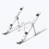 Zeb-NS2000 (Silver) Laptop Stand, 7 Angles Adjustable, Anti Slip