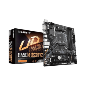 GIGABYTE B450M DS3H V2 DDR4 Motherboard(AMD Ryzen AM4/M.2/HMDI/3.1)