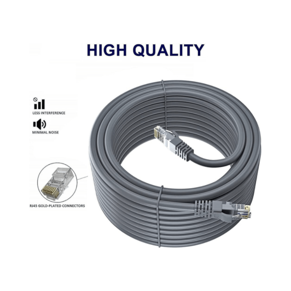 D-Link CAT6 Ethernet Cable, 10GB Speed UTP, Networking Cable 100mts