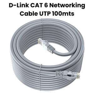 D-Link CAT6 Ethernet Cable, 10GB Speed UTP, Networking Cable 100mts