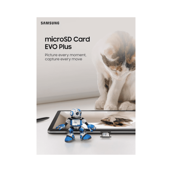 SAMSUNG EVO Plus 128GB Micro SD XC w/SD Adapter, Up-to 160MB/s