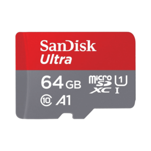 SanDisk Ultra 64GB Micro SD XC UHS-I, 140MB/s R, Memory Card