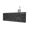 ZEB K24 USB Keyboard with Long Life 8 Million Keystrokes, 1.3m cable